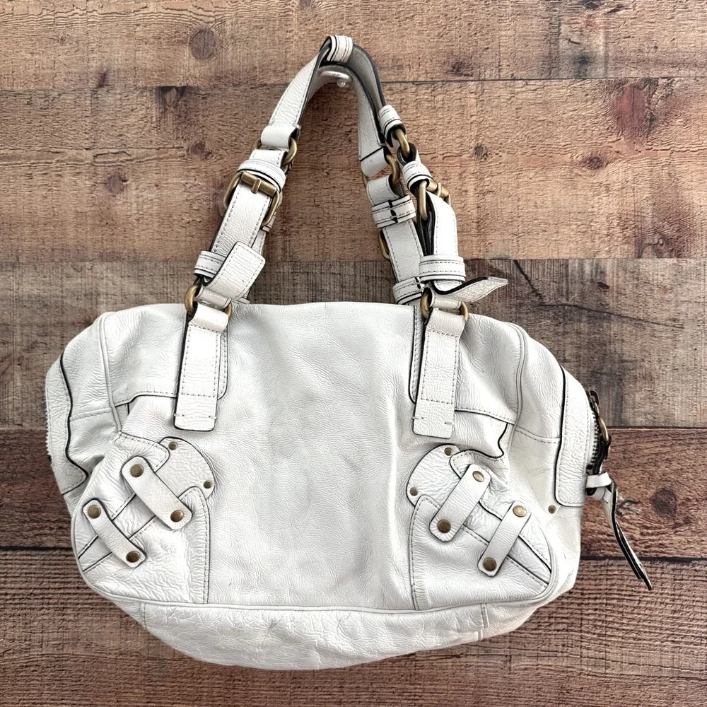 Juicy Couture Vintage Y2K Leather Satchel Bag